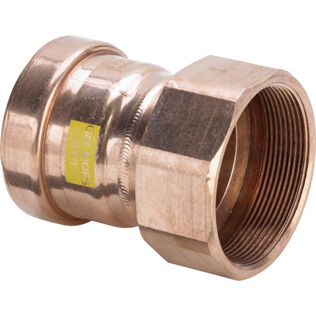 Viega - Übergangsstück PROFIPRESS G XL 2611XL für Gas 64,0mm x 21/2 IG CU