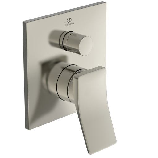 Ideal Standard - Attrappe Badearmatur UP CONCA, Bausatz2, Silver Storm
