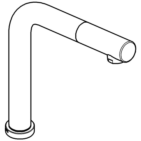 Grohe - Auslauf 13231 chrom