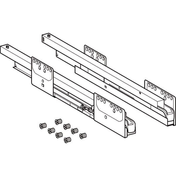 Geberit Vertriebs - Auszugschienen 400mm, RENOVA Nr.1 Plan WT-US ab 600mm