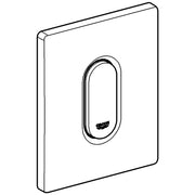 Grohe - Urinal-Betätig. ARENA Cosmopolitan 38857 FMS für man. Betätigung alpinweiß