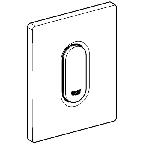 Grohe - Urinal-Betätig. ARENA Cosmopolitan 38857 FMS für man. Betätigung alpinweiß