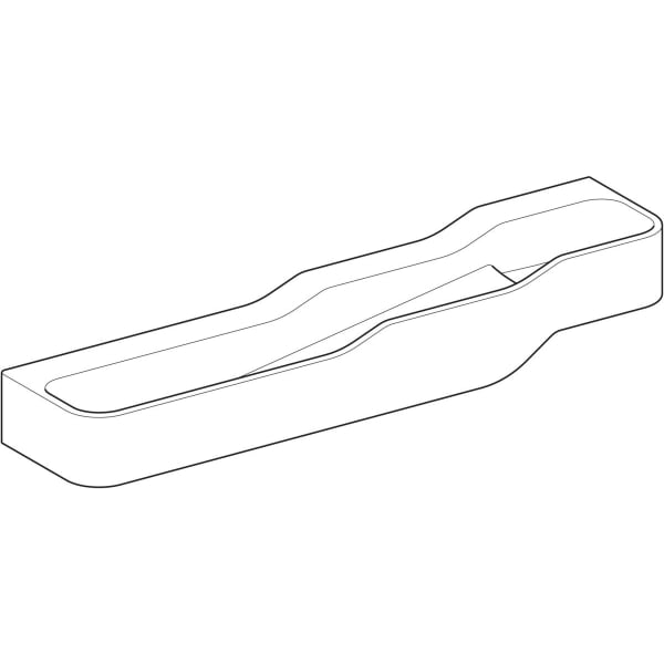 Geberit Vertriebs - Bambini Spiel/Waschlandschaft B:180cm 4 Waschpl., tieferes B li, o. Hl., weiß