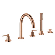 Grohe - 5-Loch-Wannen-Kombination Atrio 29407 FMS Hebelgriff warm sunset