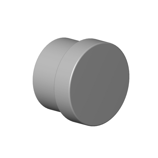 Dornbracht - Griff für Umstellung Ersatzteile 092601076 D. 28,5 x 19,5 mm chrom