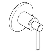 Grohe - UP-Ventil-Oberbau Atrio 29397 Hebelgriff supersteel