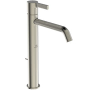 Ideal Standard - Waschtischarmatur JOY, m.verl.Sockel, m.Ablgarn., Ausld.170mm, Silver Storm