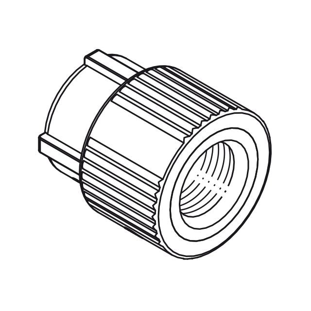 aquatherm - Übergangsstück-FUSIOTHERM 21013 32mm x 3/4IG, rund, mit Innengewinde