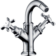 Hansgrohe - 2-Griff Bidetarmatur AXOR MONTREUX 16520000 chrom m.Ablaufgarnitur