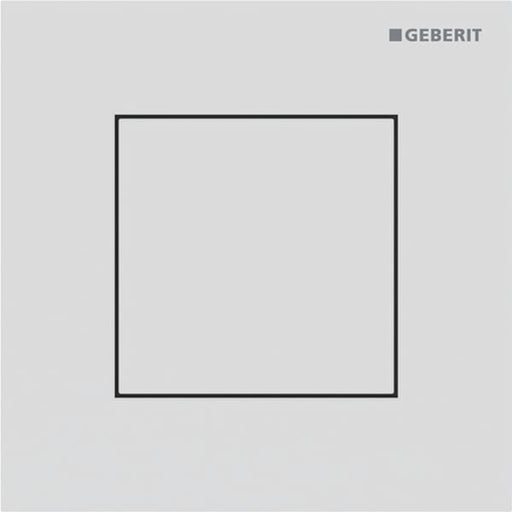 Geberit Vertriebs - Typ 40 UR-Strg. mit pneum. Sp-Ausl. Square, weißmatt/Etc