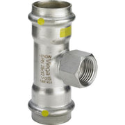 Viega - T-Stück SANPRESS Inox G 0217.2 Gas 35mm x1/2 IGx35mm Edelstahl