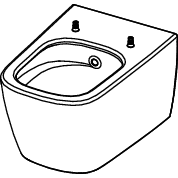 TECE SE - TECEneo Dusch-WC, Kaltwasser, weiß