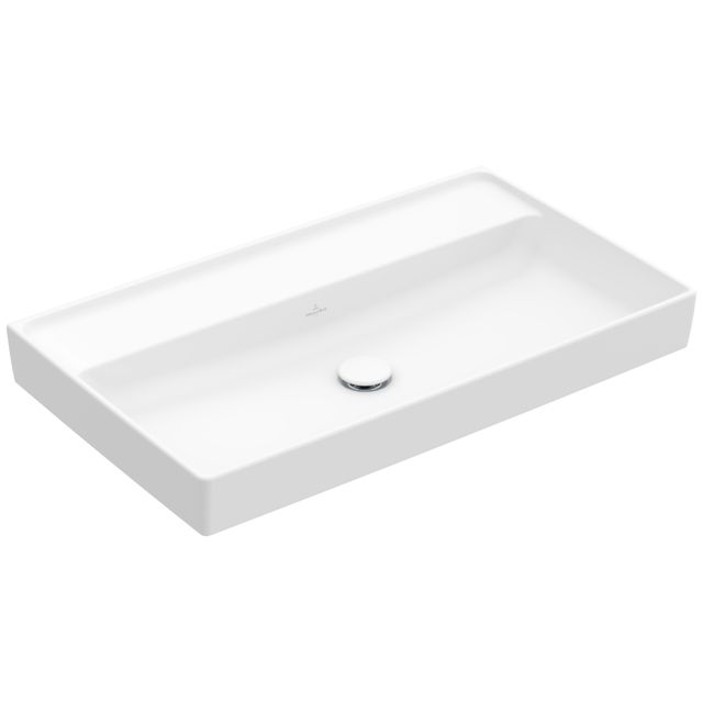 VILLEROY & BOCH - Schrankwaschtisch Collaro 800x470mm Rechteck o. ÜL. Stone White CeramicPlus