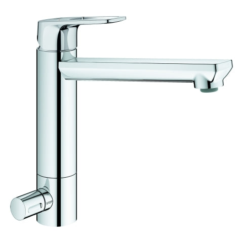 Grohe - EH-Spültischbatterie BAULOOP 31713 mh. Ausl. GROHE ZERO Absperrventil chrom