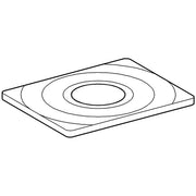 Grohe - Abdeckplatte Surf 37063SH0 alpinweiß f.Start/Stopp u. WC Drucksp