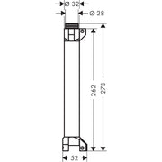 Hansgrohe - Ablage AXOR Starck Grundset 240mm