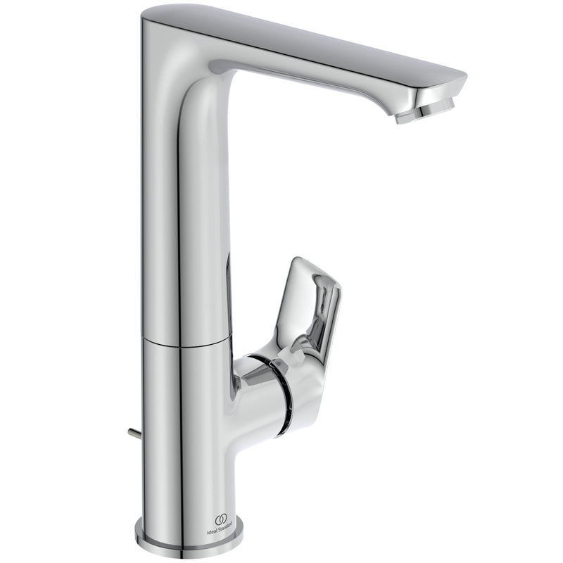 Ideal Standard - WT-Arm.CONNECT AIR,5l/min, m.Ablgarn. m.hohem schwenkb.Ausl.,Ausld.140mm,Chrom