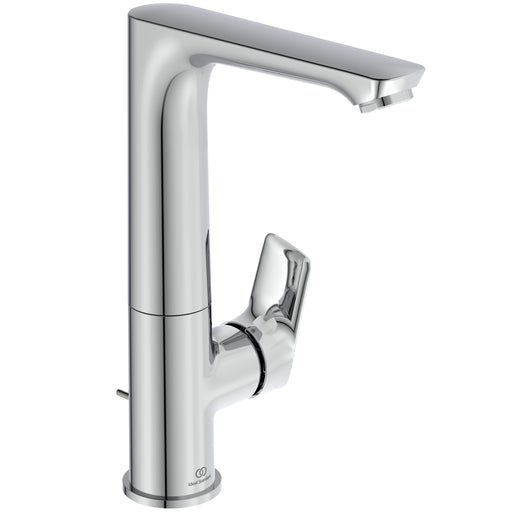 Ideal Standard - WT-Arm.CONNECT AIR,5l/min, m.Ablgarn. m.hohem schwenkb.Ausl.,Ausld.140mm,Chrom