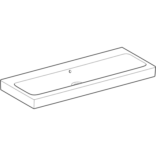 Geberit Vertriebs - Waschtisch ICON 124025 1200x485mm weiß Ktect o.HL