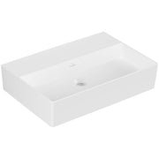 VILLEROY & BOCH - Waschbecken Memento 2.0 600x420mm Rechteck o. ÜL. Stone White CeramicPlus