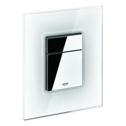 Grohe - Abdeckplatte 42369 mit Drucktaste moon white