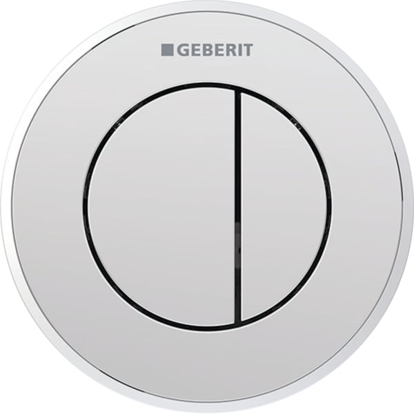Geberit Vertriebs - Fernbetätigung Typ 10 pneumatisch für 2-Mengen-Sp. UP-Drücker glanzchrom