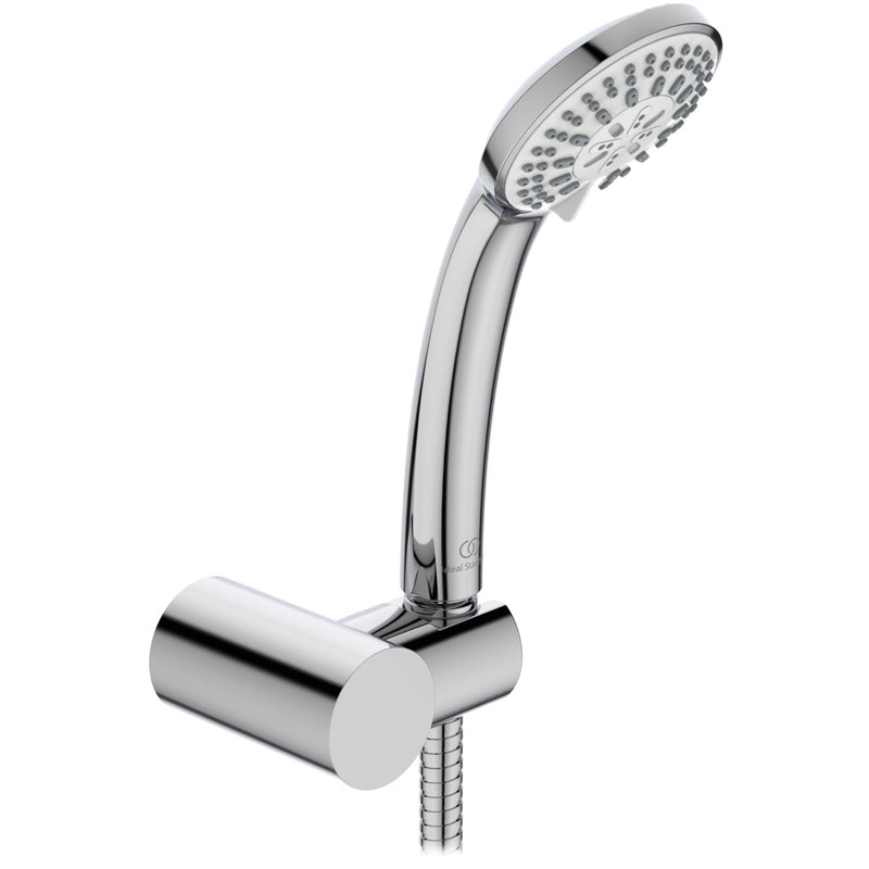 Ideal Standard - Handbrause-Set IDEALRAIN B9507 3-Funktionshandbrause 80mm chrom