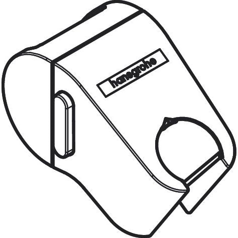 Hansgrohe - Push-Schieber WALLSTORIS mattschwarz