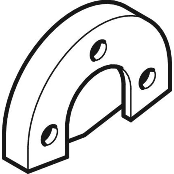 Geberit Vertriebs - Schalldämmunterlage EPDM zu Anschlusswinkel 90Gr