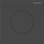 Geberit Vertriebs - Typ 40 UR-Strg. mit pneum. Sp-Ausl. Round, schwarzmatt/Etc