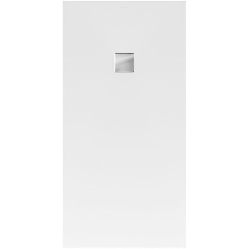 VILLEROY & BOCH - Duschwanne Impreso 1600x900x48mm inkl. Antirutsch (VILBOGRIP) Weiß Alpin