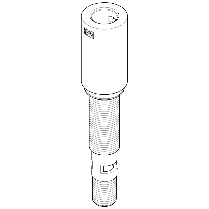 Dornbracht - Anschluss für Wanne Stand Ersatzteile 04111006900 D. 40 x 196 mm chrom