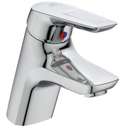 Ideal Standard - WT-Armatur CERAMIX BLUE, m.Ablgarn., mit Kupferrohren, Ausld. 135mm, Chrom