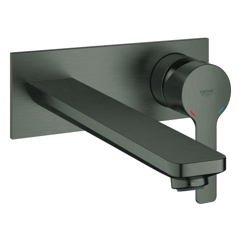 Grohe - 2-Loch-WT-Wandbatterie LINEARE 23444_1 FMS hard graphite gebürstet