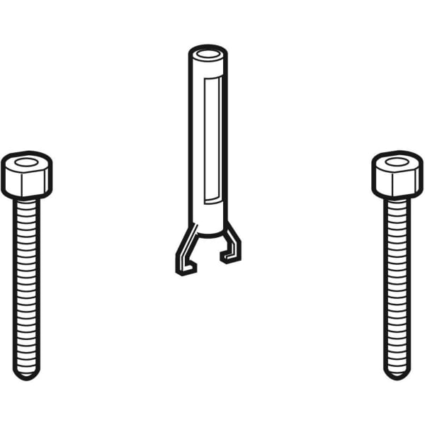 Geberit Vertriebs - Verl.set, zu BetPl. 300T UP-SPK, 15 cm