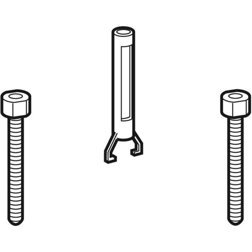 Geberit Vertriebs - Verl.set, zu BetPl. 300T UP-SPK, 15 cm