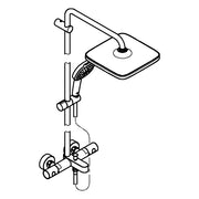 Grohe - Duschsystem Tempesta 250 Cube 26691_1 Wa.-THM KB 250 Cube matte black