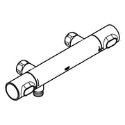 Grohe - THM-Brausebatterie Grohtherm 500 34794 Wandmont. ohne S-Anschlüsse chrom