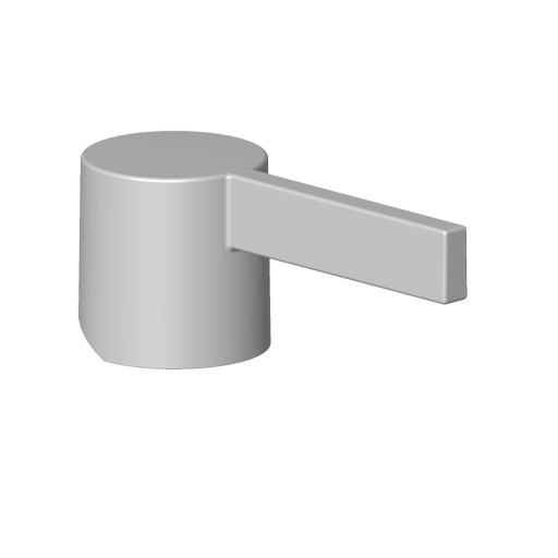 Dornbracht - Griff Ersatzteile 092067004 45 x 46 x 116 mm platin matt