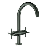 Grohe - WT-Einlochbatterie Atrio 21144 DN15 L-Size Kreuz-Gr. hard graphite geb