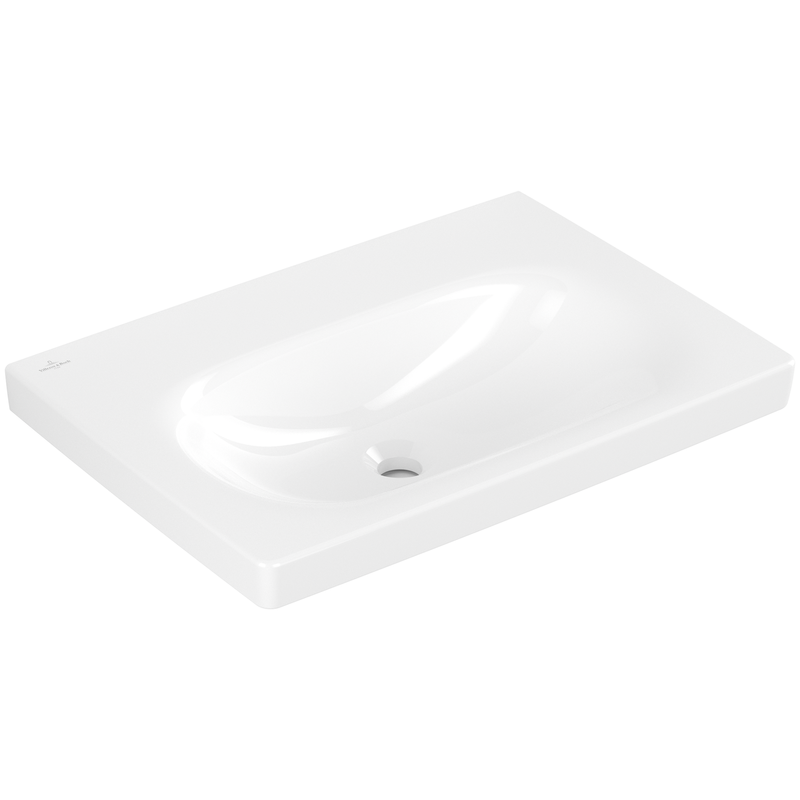 VILLEROY & BOCH - Waschbecken Skyla 5A5168 650x460mm Rechteck o. ÜL. Weiß Alpin CeramicPlus