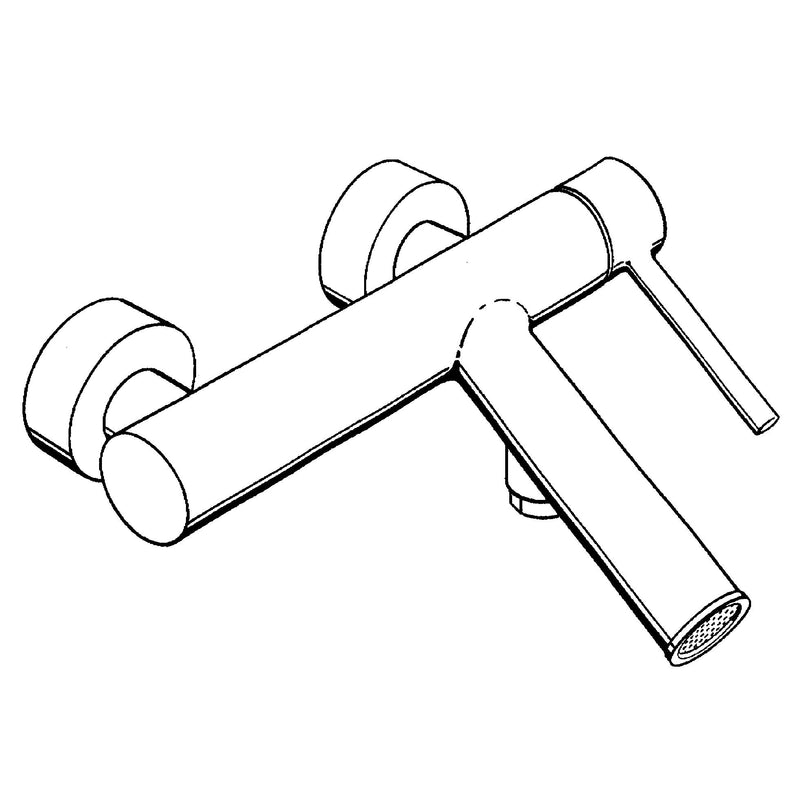 Hansgrohe - Wannen EHM AXOR STARCK 10411000 chrom