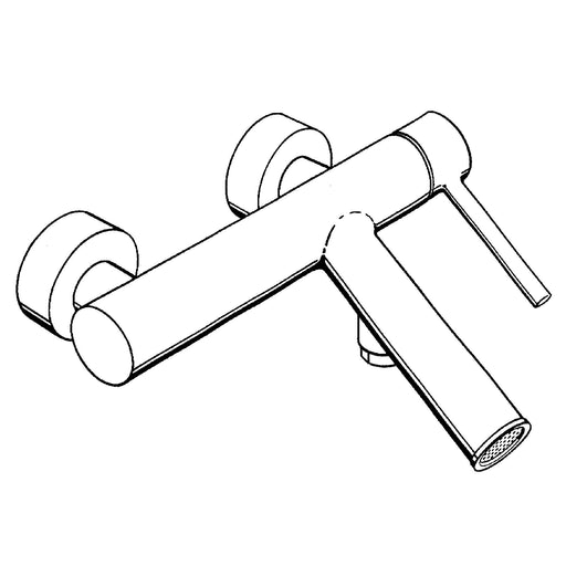 Hansgrohe - Wannen EHM AXOR STARCK 10411000 chrom