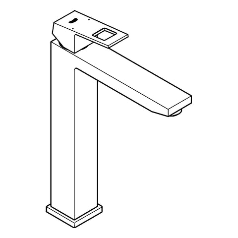 Grohe - EH-WT-Batterie EUROCUBE 23406 für freistehende Waschschüsseln chrom