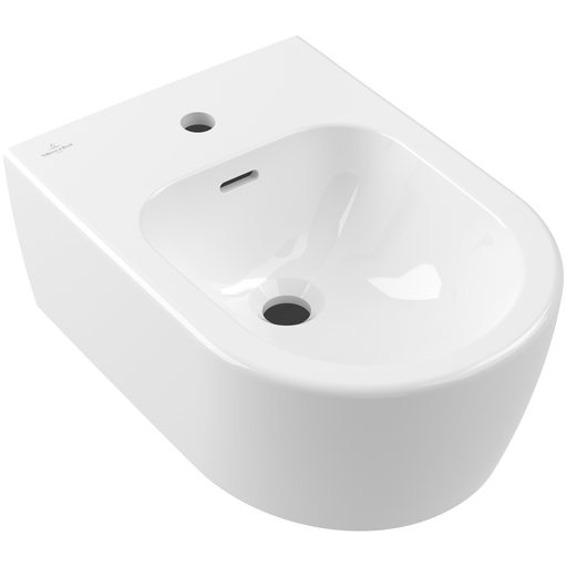 VILLEROY & BOCH - Bidet Skyla 448200 530x370x215mm Oval wandhängend Weiß Alpin