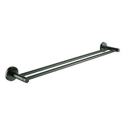 Grohe - Doppel-Badetuchhalter ESSENTIALS 40802 654mm hard graphite gebürstet