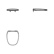 Ideal Standard - Dämpfer DEA, für WC-Sitz Softclosing
