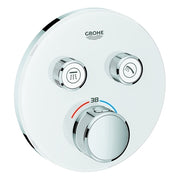 Grohe - THM GROHTHERM SmartControl 29151 rund FMS 2 Absperrventile moon white
