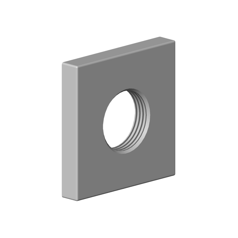Dornbracht - Rosette Ersatzteile 092778014 55 x 55 x 8 mm chrom
