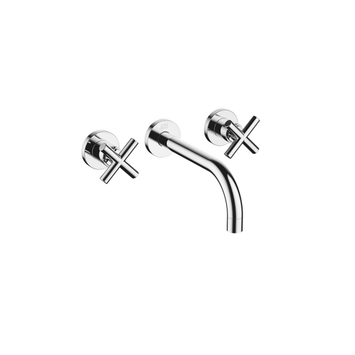 Dornbracht - Fertigset WT- Wandarmatur TARA 36712892 Kreuzgriff chrom